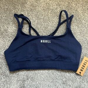 NOBULL Sports Bra Heather Blue size L